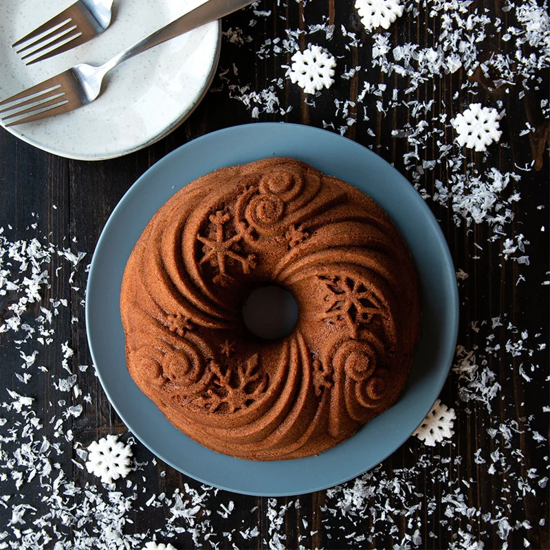 Molde bundt Let it Snow de Nordic Ware