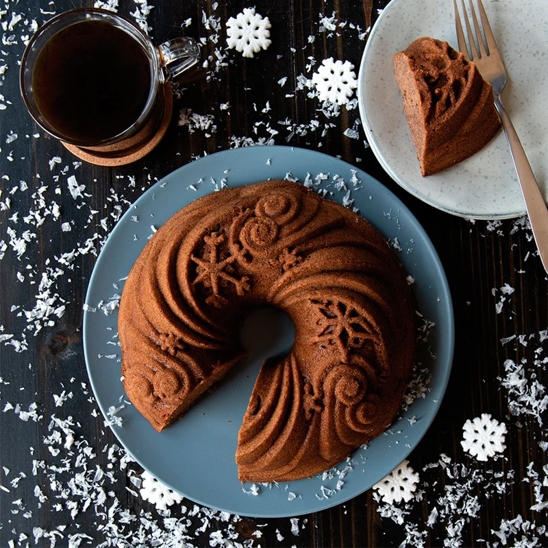 Molde bundt Let it Snow de Nordic Ware