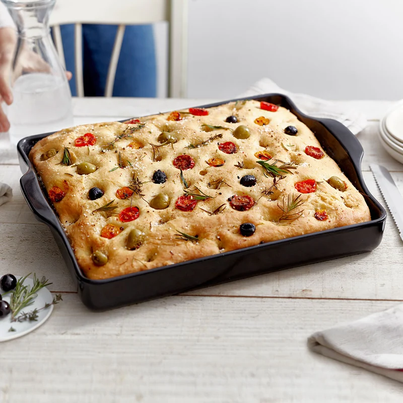 Bandeja cerámica para focaccia (¡Y más!) Emile Henry