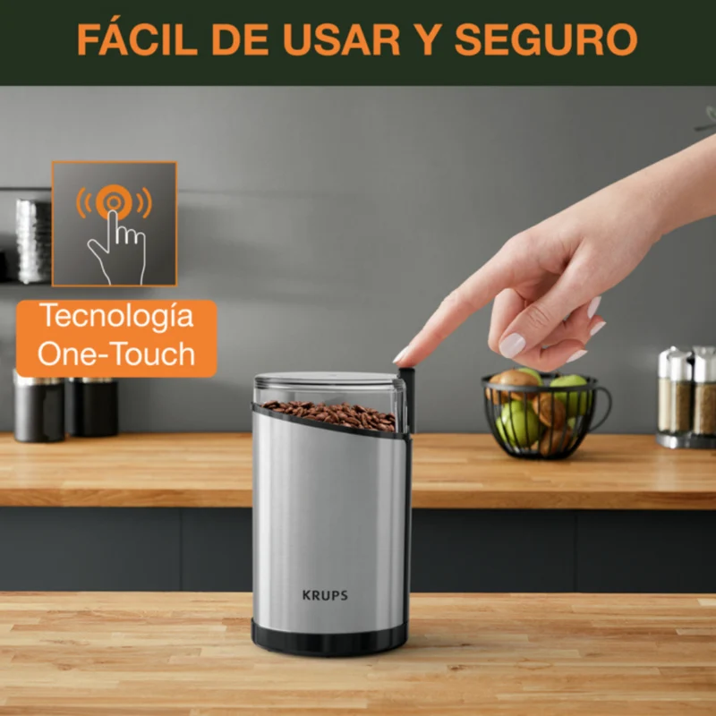 Molinillo de café, especias y frutos secos Fast Touch de Krups