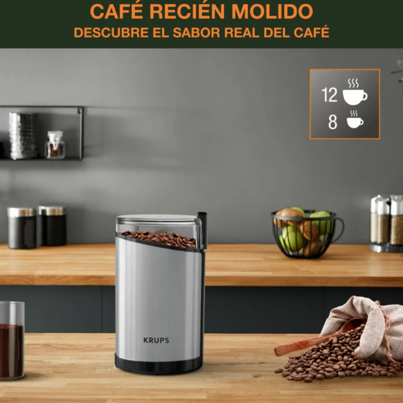 Molinillo de café, especias y frutos secos Fast Touch de Krups