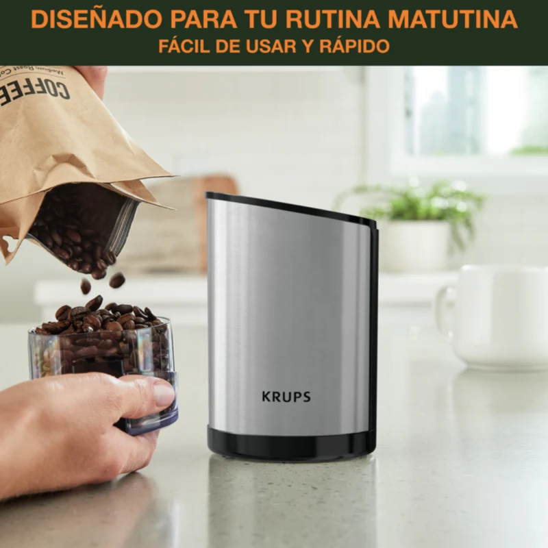 Molinillo de café, especias y frutos secos Fast Touch de Krups