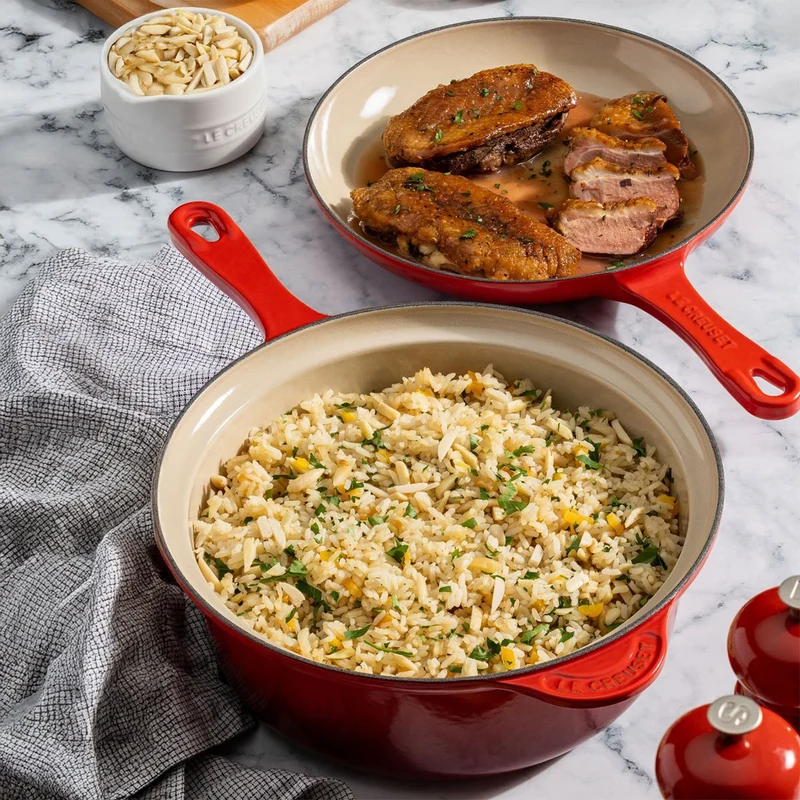 Conjunto cocotte y sartén multifunción Le Creuset