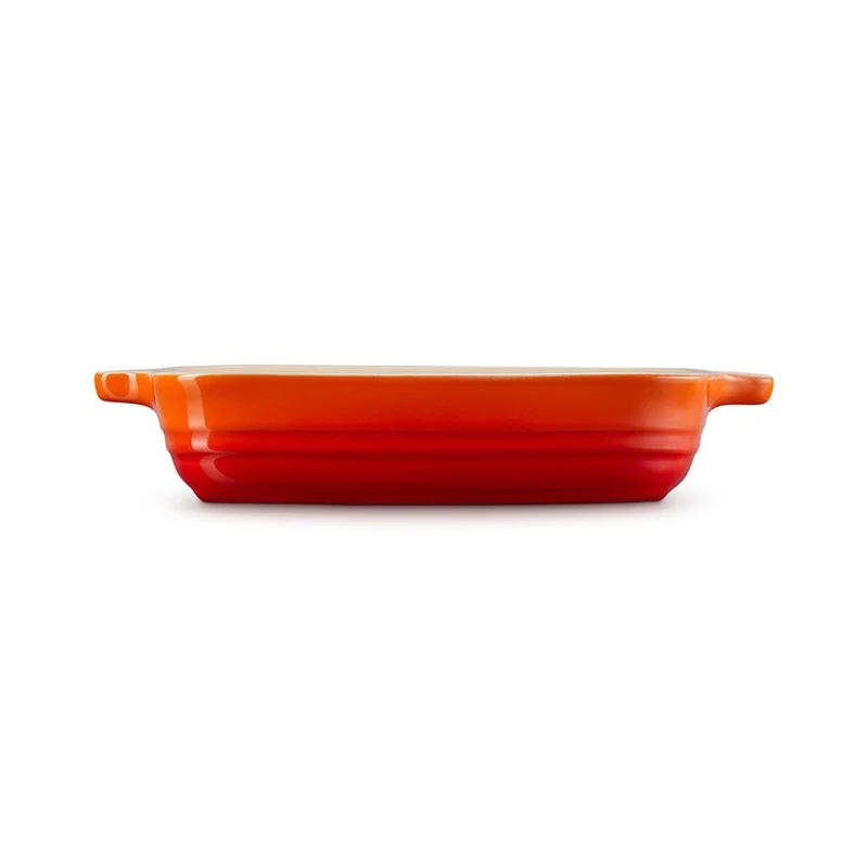 Molde cerámico tipo bandeja cuadrada Le Creuset