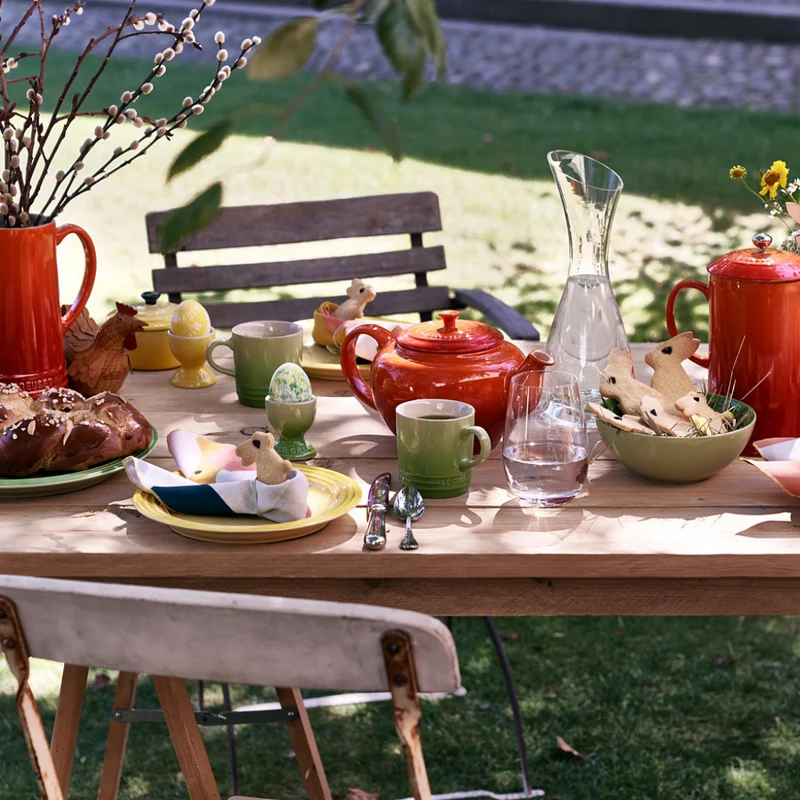 Set 6 hueveras Arcoiris Le Creuset