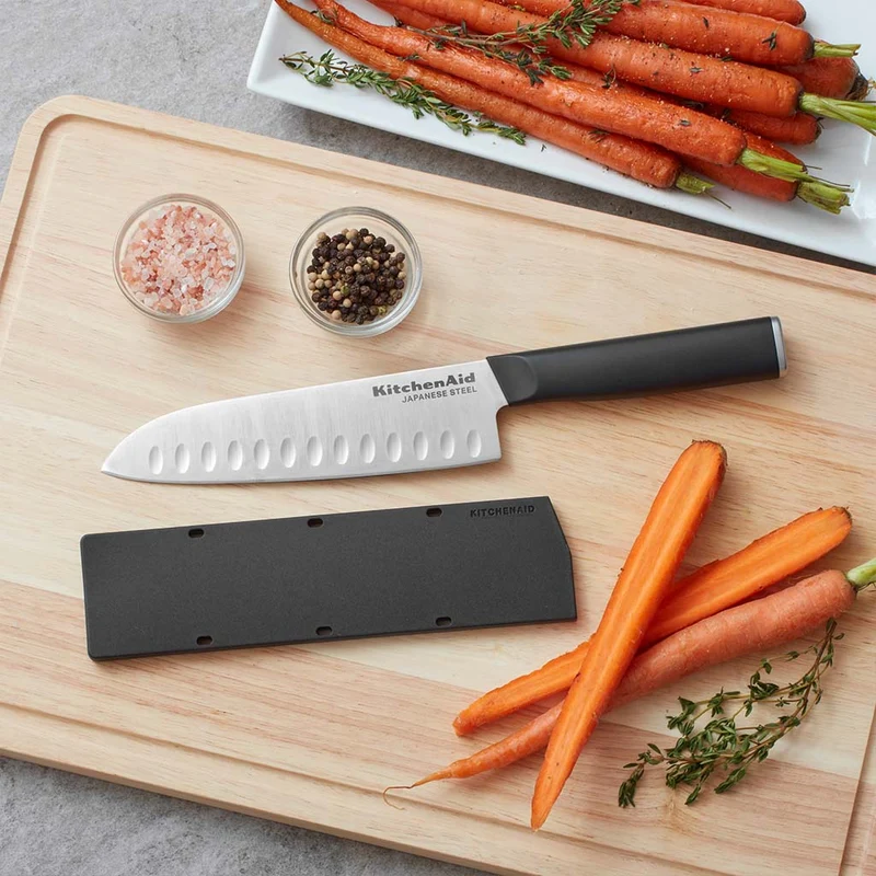 Set 2 cuchillos santoku KitchenAid