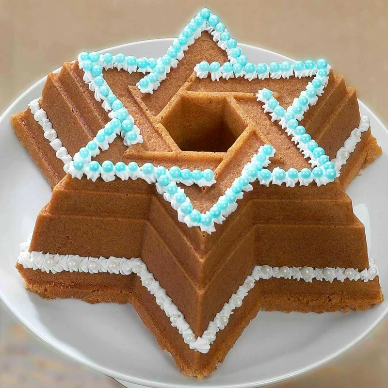 Molde bundt estrella de David Nordic Ware