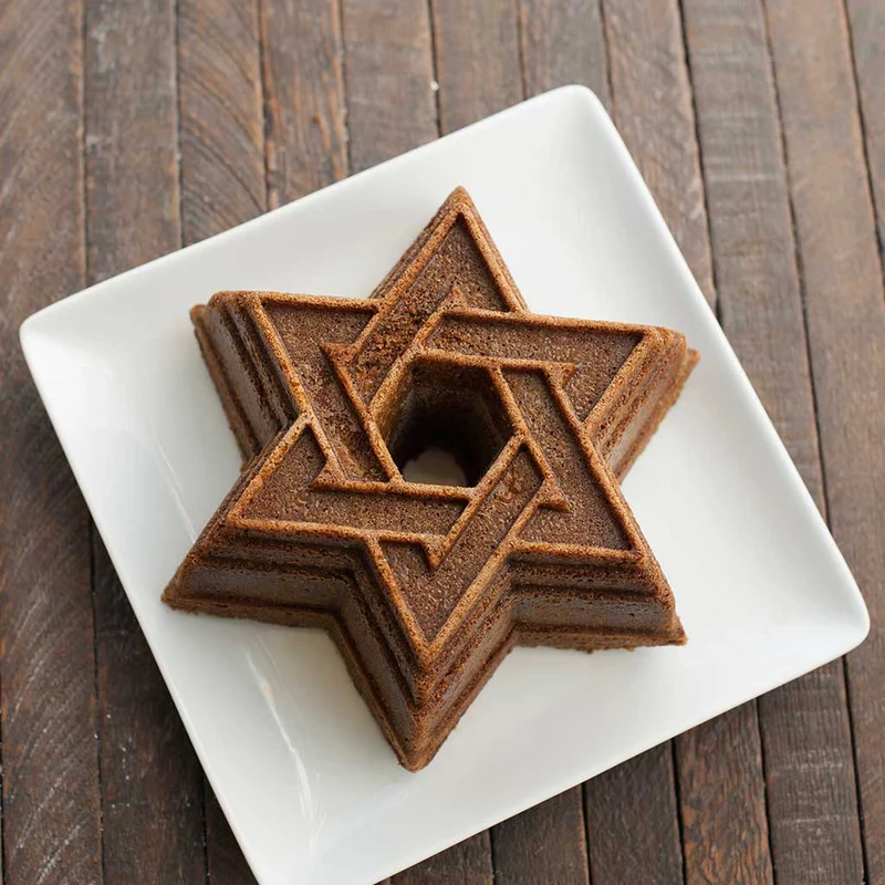 Molde bundt estrella de David Nordic Ware