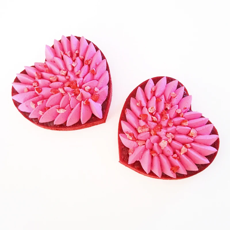Set 7 cortadores corazón De Buyer