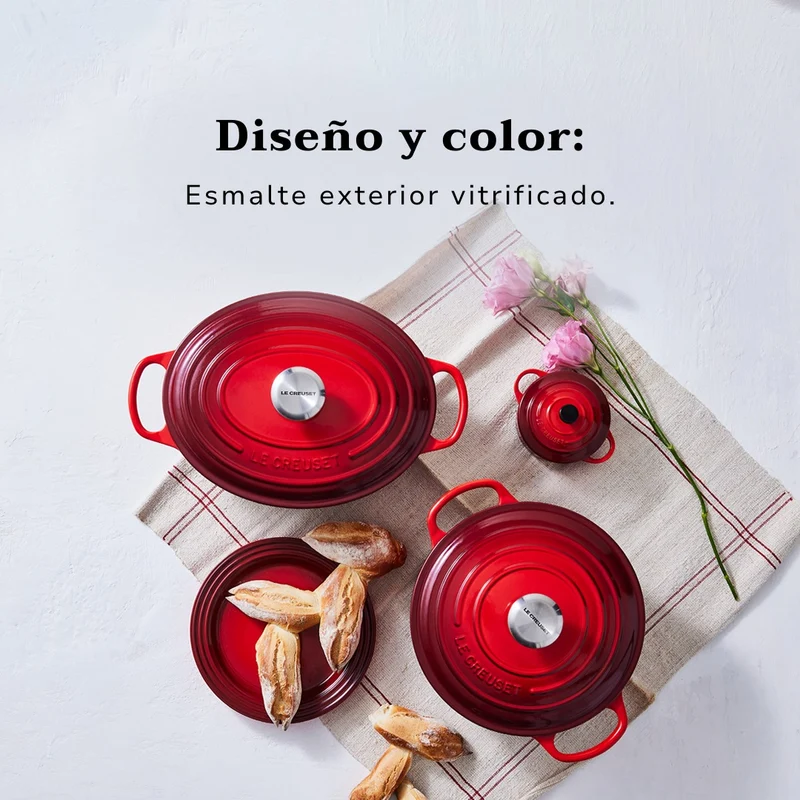 Cocotte redonda alta Evolution Le Creuset