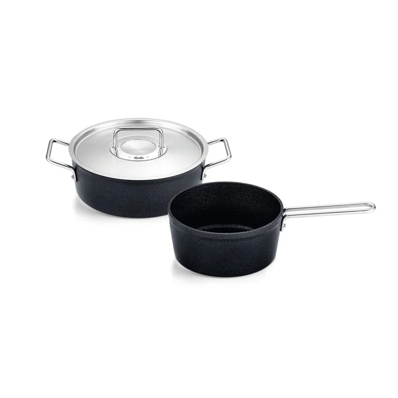 Adamant® 2-tlg. Topf-Set mit Metalldeckel
