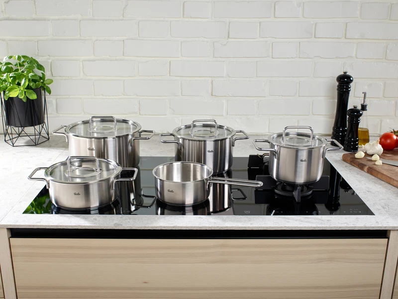 Fissler Pure Collection® 5-tlg. Topf-Set mit Glasdeckel