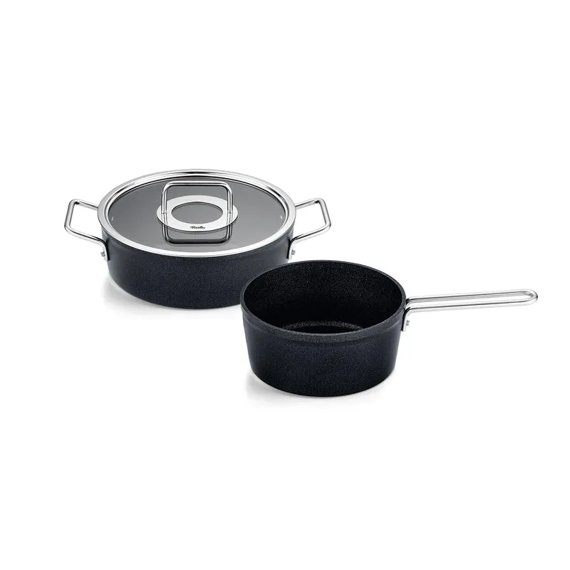Adamant® 2-tlg. Topf-Set mit Glasdeckel