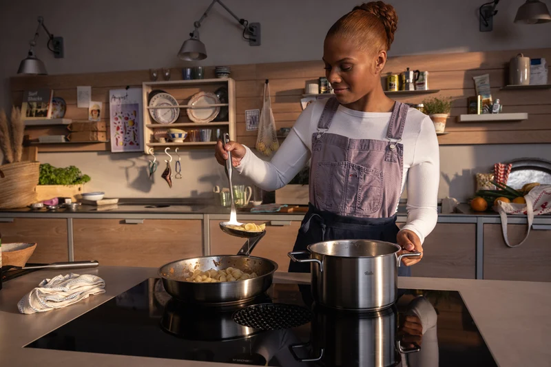 Fissler Pure Collection Kochtopf mit Metalldeckel