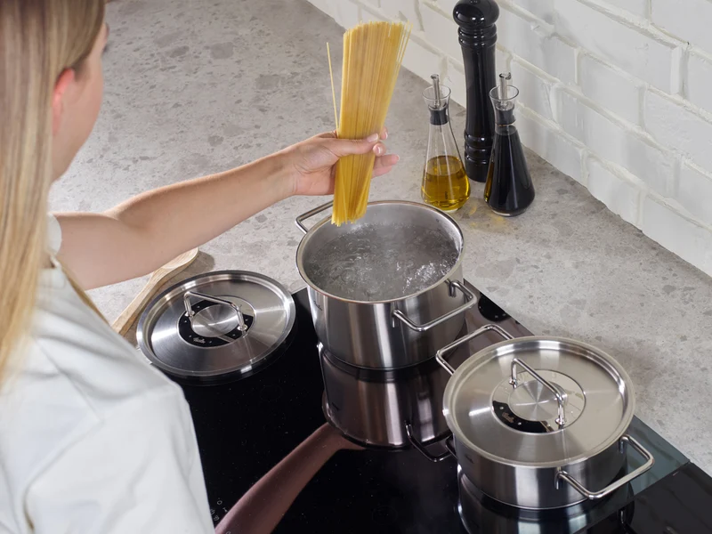 Fissler Pure Collection Kochtopf mit Metalldeckel