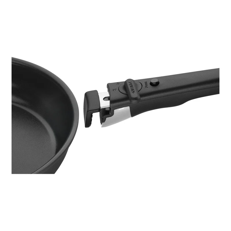 Unlock Ceramic Titanium Set Padelle Impilabili Con Manico Rimovibile In Alluminio - Set 4 Pz