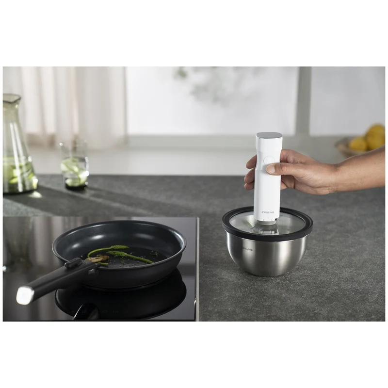 Unlock Ceramic Titanium Set Padelle Impilabili Con Manico Rimovibile In Alluminio - Set 4 Pz