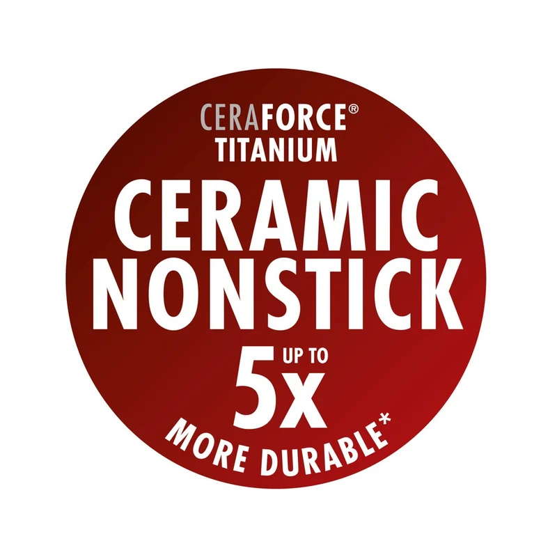 Unlock Ceramic Titanium Set Padelle Impilabili Con Manico Rimovibile In Alluminio - Set 4 Pz