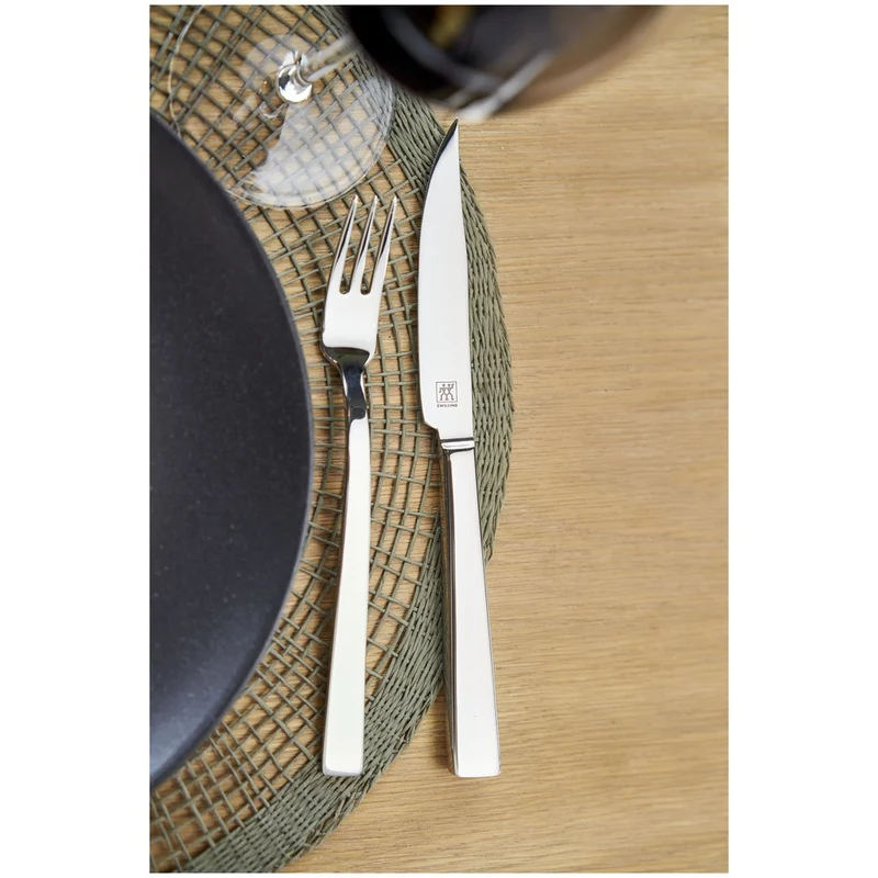 Specials Set Posate Bistecca In Acciaio Inox Con Bauletto Legno