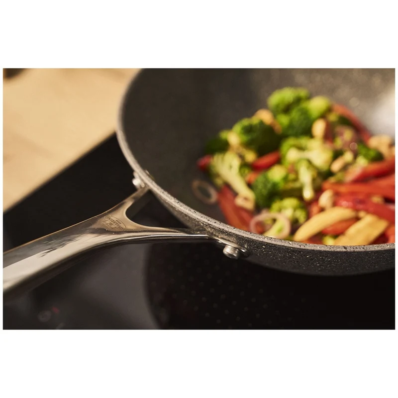 30 cm - Salina Ceramic Wok Antiaderente In Alluminio