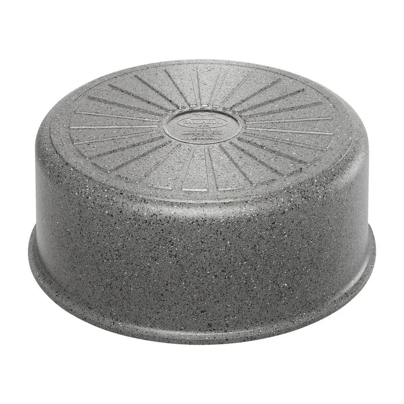 Torre Set Padelle e Casseruole Antiaderente Ceramico In Alluminio Con Manico Rimovibile e Coperchi - Set 7 Pz