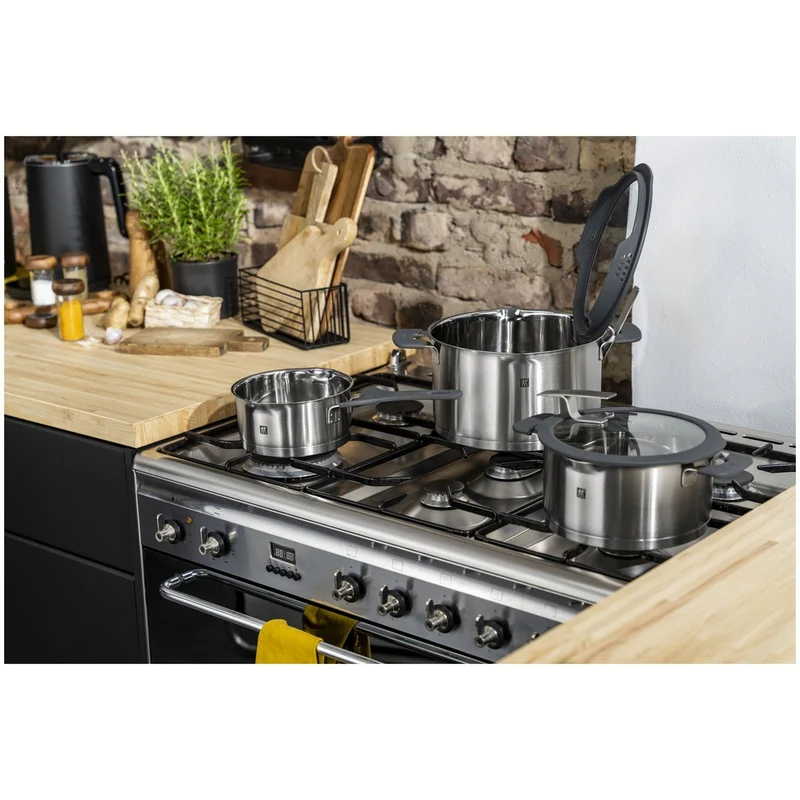 Simplify Set Casseruola In Acciaio Inox - Set 5 Pz