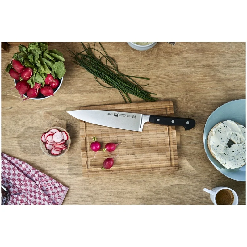 Professional S Coltelli Cucina In Acciaio Inox con formula specifica - Set 3 Pz