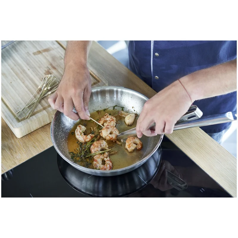 Pro Padella Alta In Acciaio Inox 18/10