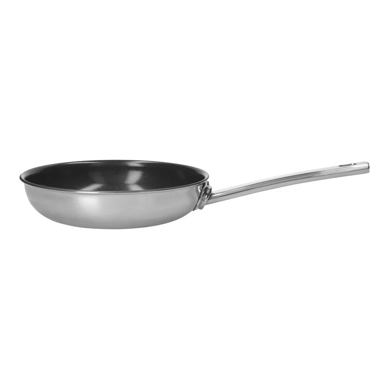 Ecoline 5 Padella Bassa Antiaderente Ceraforce In Acciaio Inox 18/10