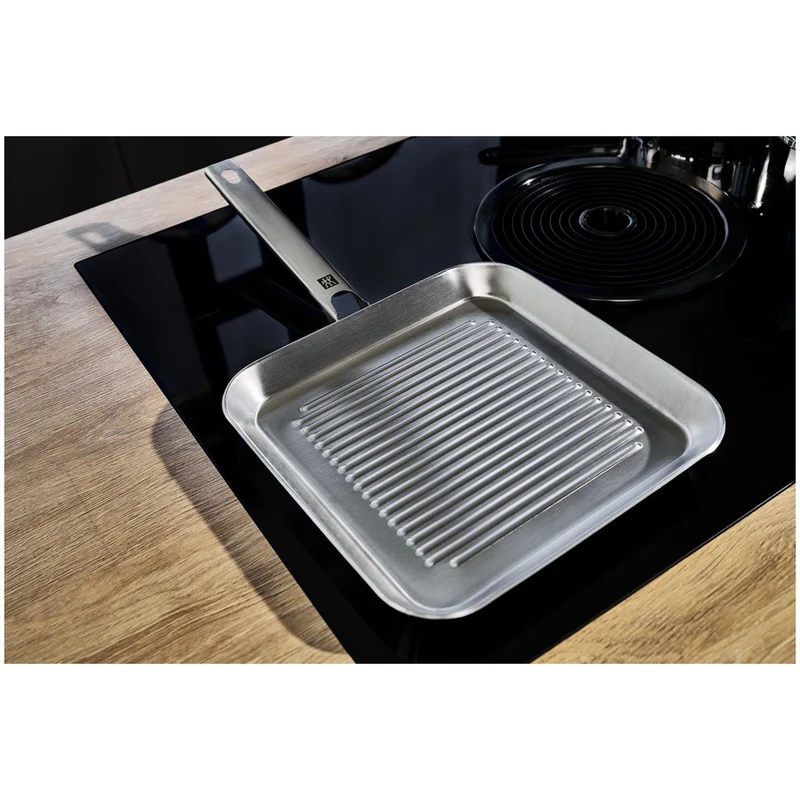 24 cm - Plus Bistecchiera In Acciaio Inox 18/10