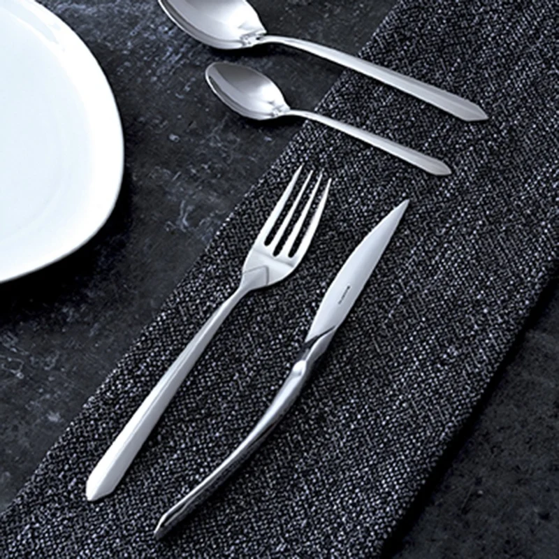 Aphrodite Servizio Posate In Acciaio Inox 18/10 - Set 24 Pz