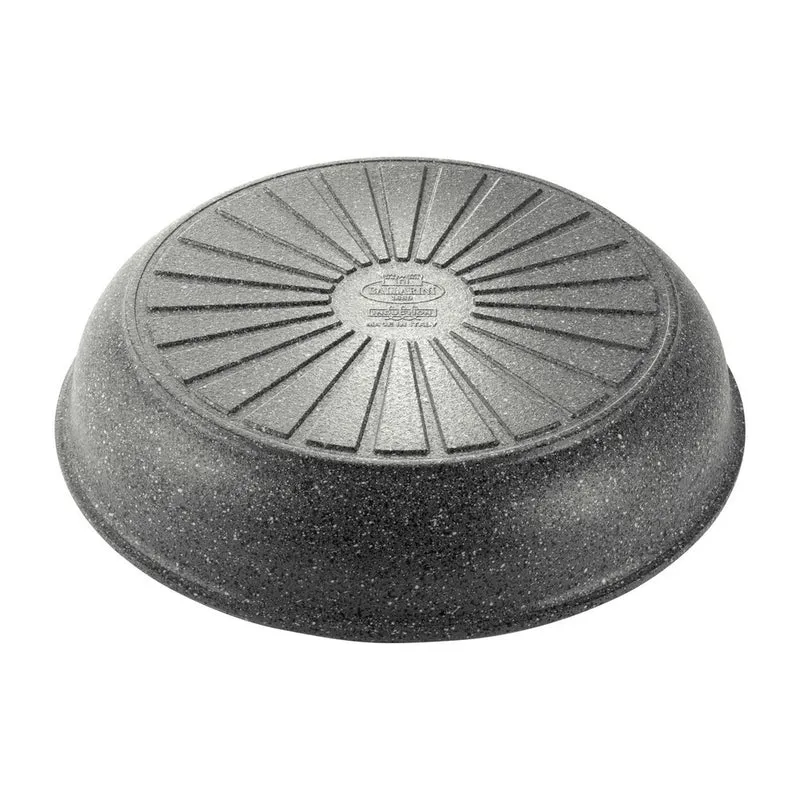 Torre Set Padelle Alte Svasate Antiaderente Ceramico In Alluminio Con Manico Rimovibile - Set 3 Pz