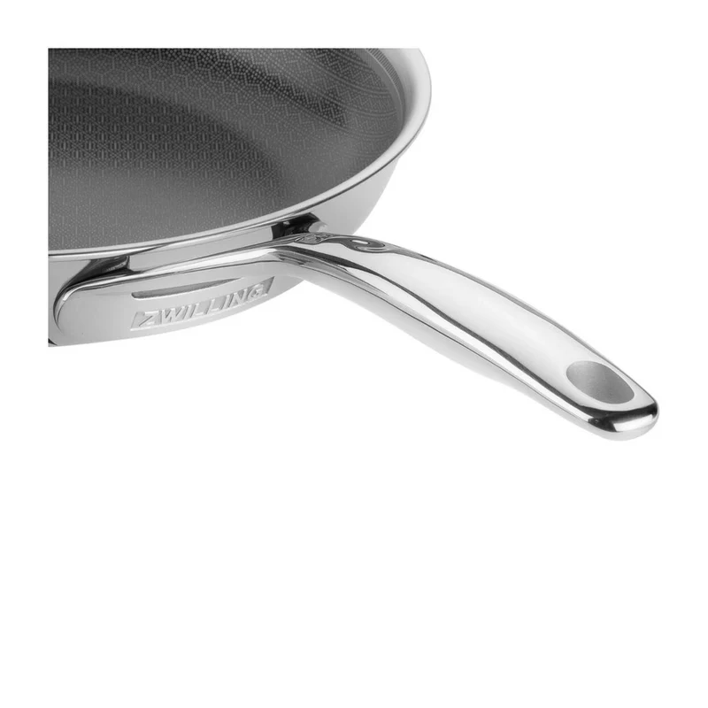 Peak Padella Bassa Antiaderente In Acciaio Inox Con Rivestimento Ceraforce Hycoat