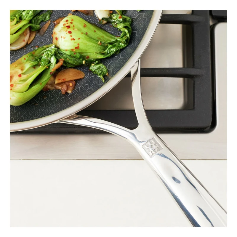 Peak Padella Bassa Antiaderente In Acciaio Inox Con Rivestimento Ceraforce Hycoat