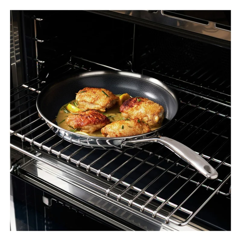 Peak Padella Bassa Antiaderente In Acciaio Inox Con Rivestimento Ceraforce Hycoat