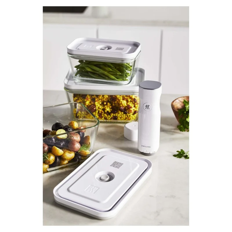 Fresh & Save Set Contenitore Per Alimenti In Vetro - Set 3 Pz