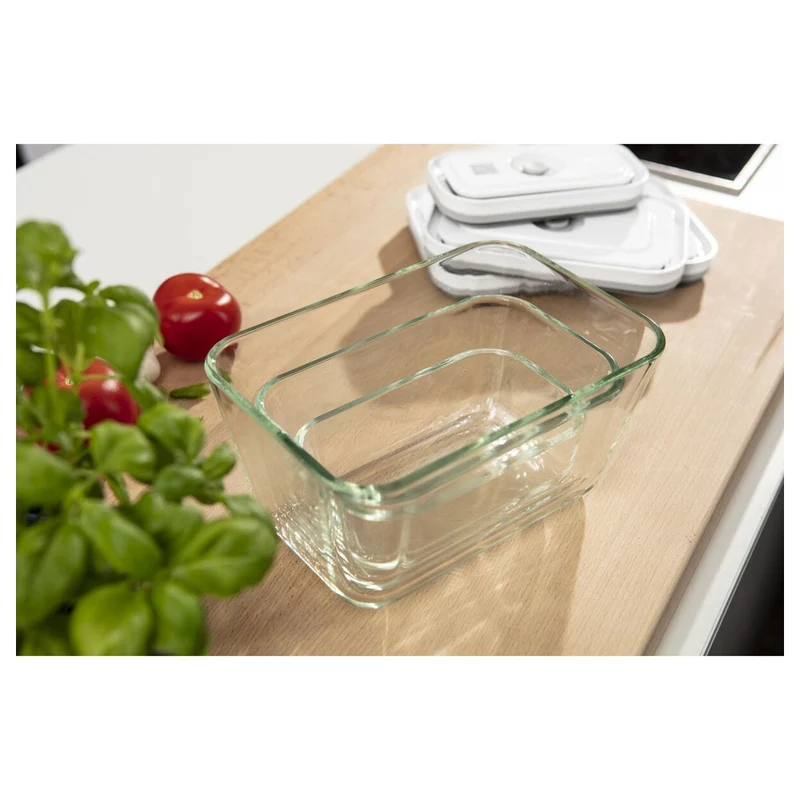 Fresh & Save Set Contenitore Per Alimenti In Vetro - Set 3 Pz