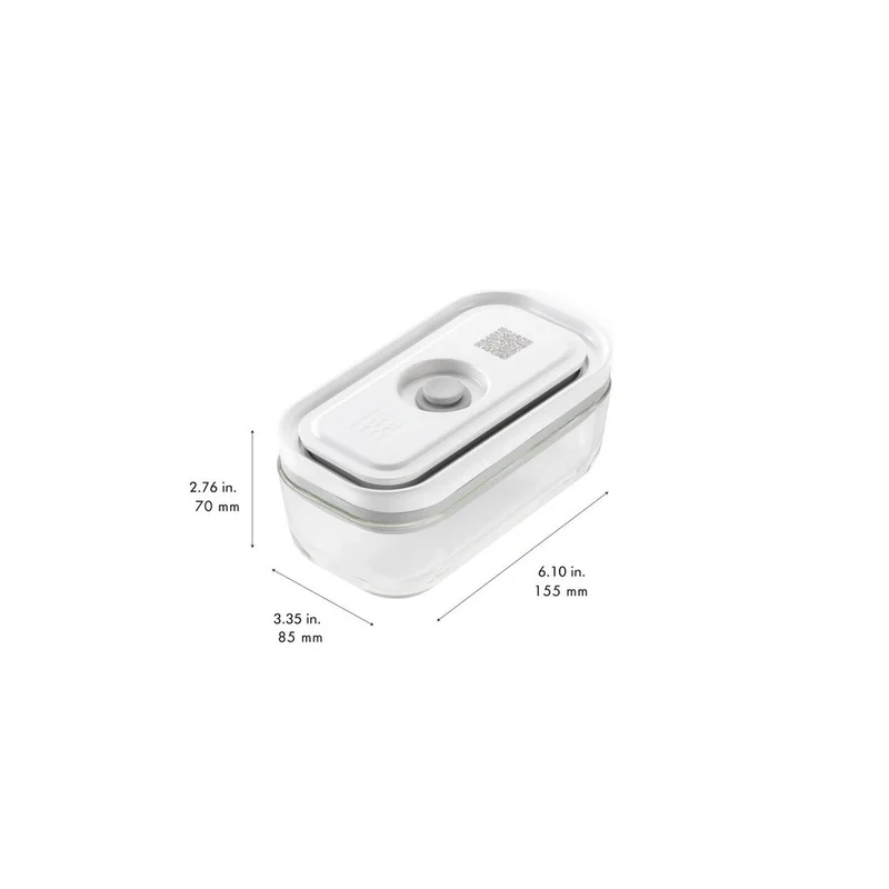 Fresh & Save Set Contenitore Per Alimenti In Vetro - Set 3 Pz