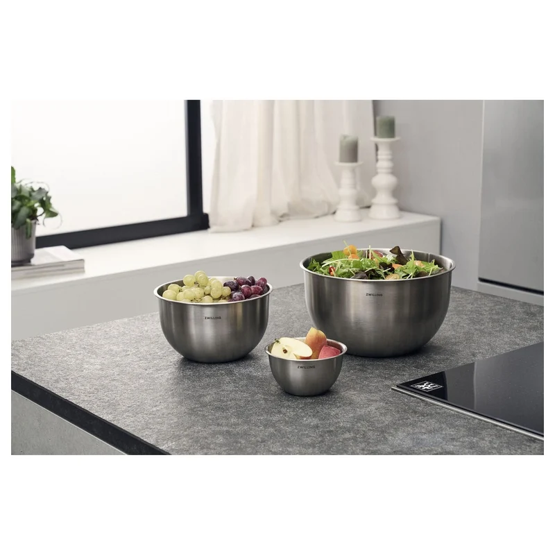 Fresh & Save Set Ciotole In Acciaio Inox - Set 3 Pz