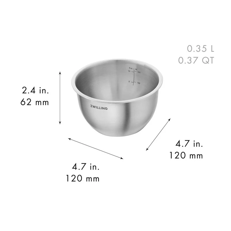 Fresh & Save Set Ciotole In Acciaio Inox - Set 3 Pz