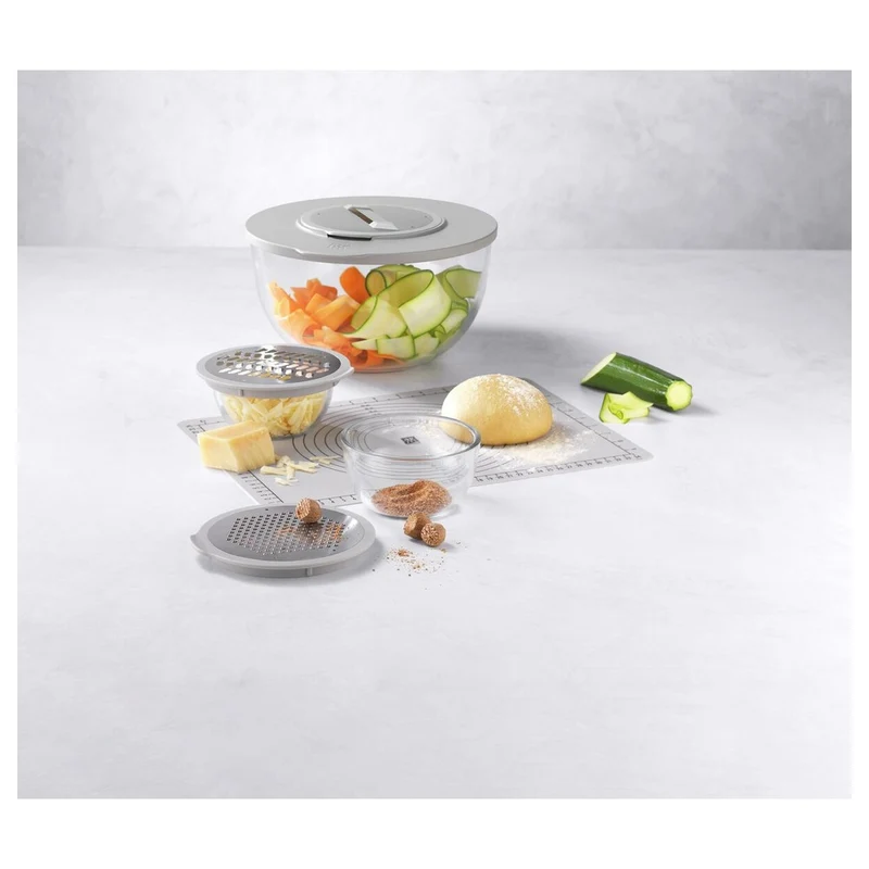 Fresh & Save Set Accessori Ciotole In Plastica - Set 5 Pz