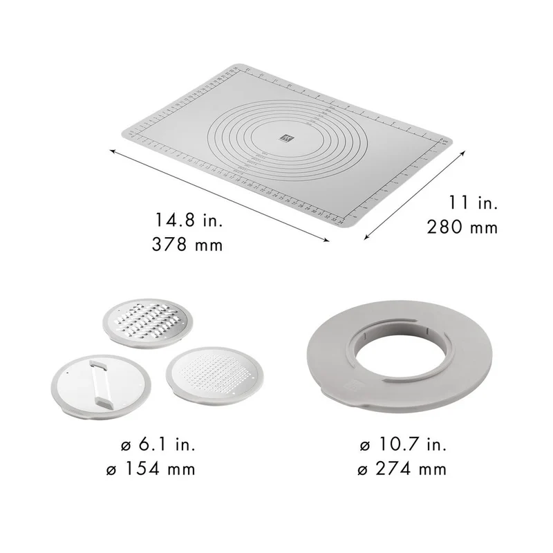 Fresh & Save Set Accessori Ciotole In Plastica - Set 5 Pz