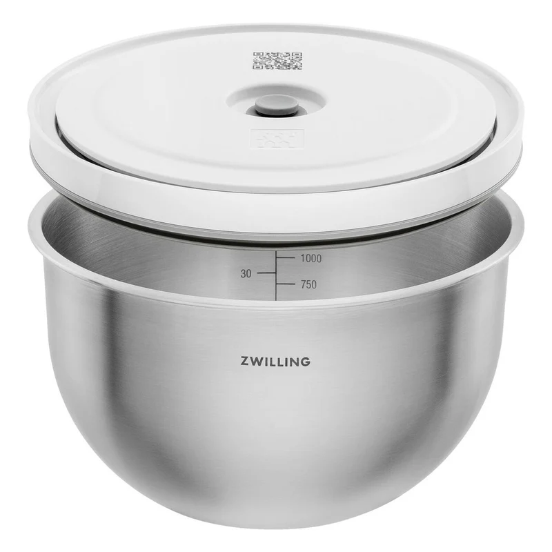 Fresh & Save Kit Sottovuoto Con Contenitori In Acciaio e Pompetta Per Sottovuoto - Set 9 Pz