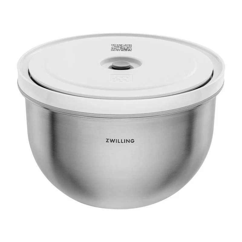 Fresh & Save Kit Sottovuoto Con Contenitori In Acciaio e Pompetta Per Sottovuoto - Set 9 Pz