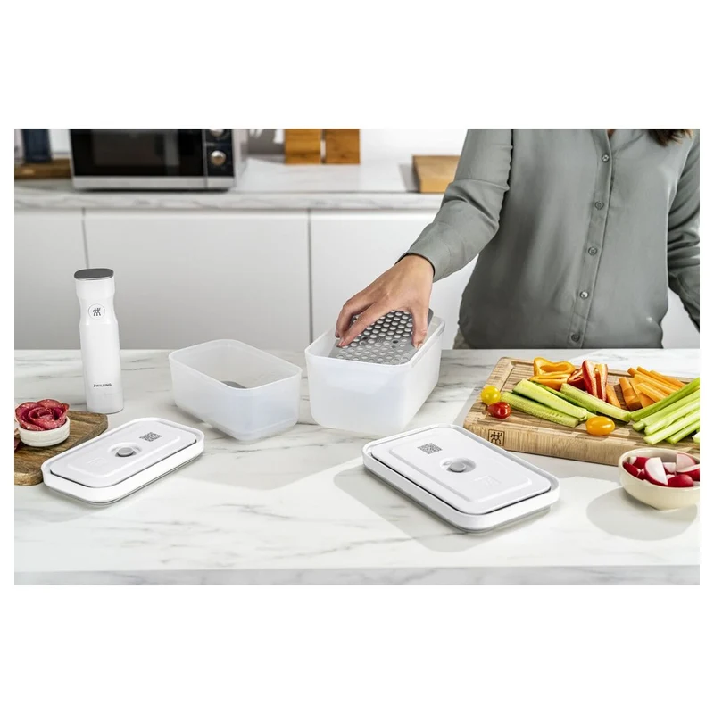 Fresh & Save Griglia Antigoccia In Plastica Per Contenitori In Plastica - Set 2 Pz
