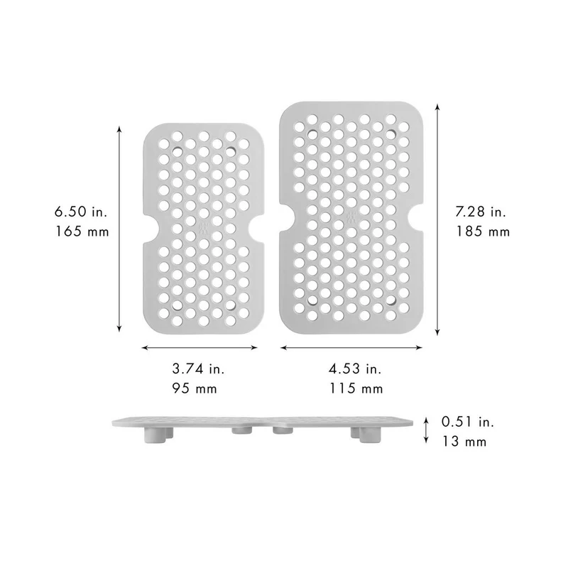 Fresh & Save Griglia Antigoccia In Plastica Per Contenitori In Plastica - Set 2 Pz