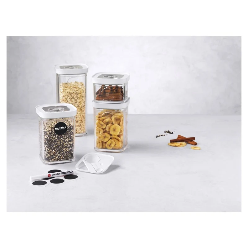 Fresh & Save Cube Set Contenitori Sottovuoto In Plastica - Set 6 Pz