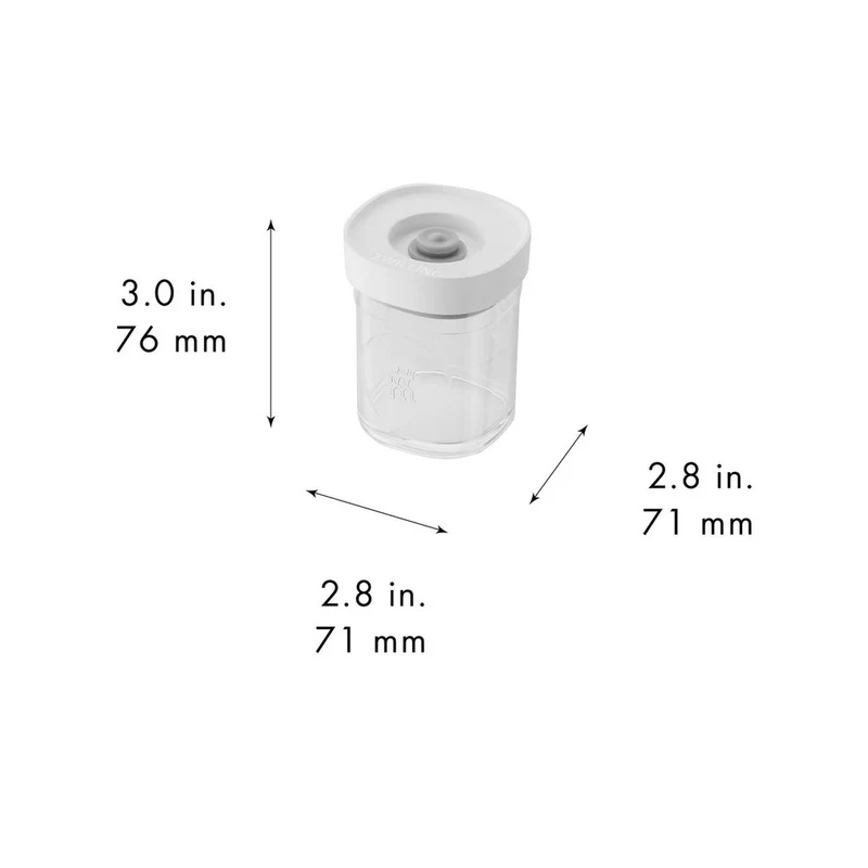 Fresh & Save Cube Set Contenitori Per Alimenti Sottovuoto In Plastica - Set 3 Pz