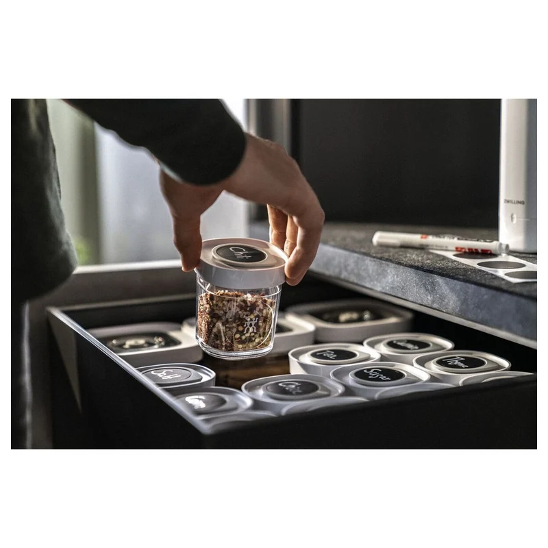 Fresh & Save Cube Set Contenitori Per Alimenti Sottovuoto In Plastica - Set 3 Pz