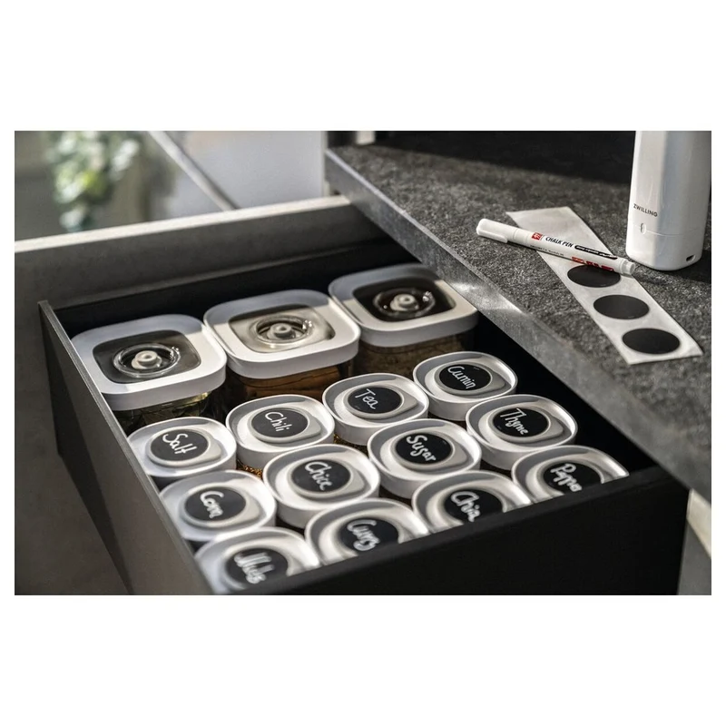 Fresh & Save Cube Set Contenitori Per Alimenti Sottovuoto In Plastica - Set 3 Pz